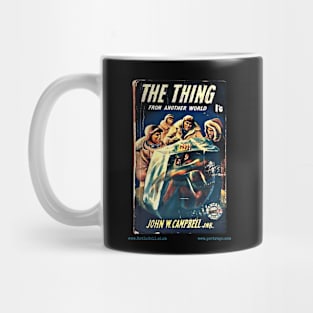 THE THING FROM ANOTHER WORLD by John W. Campbell –– Mug & Travel Mug Mug